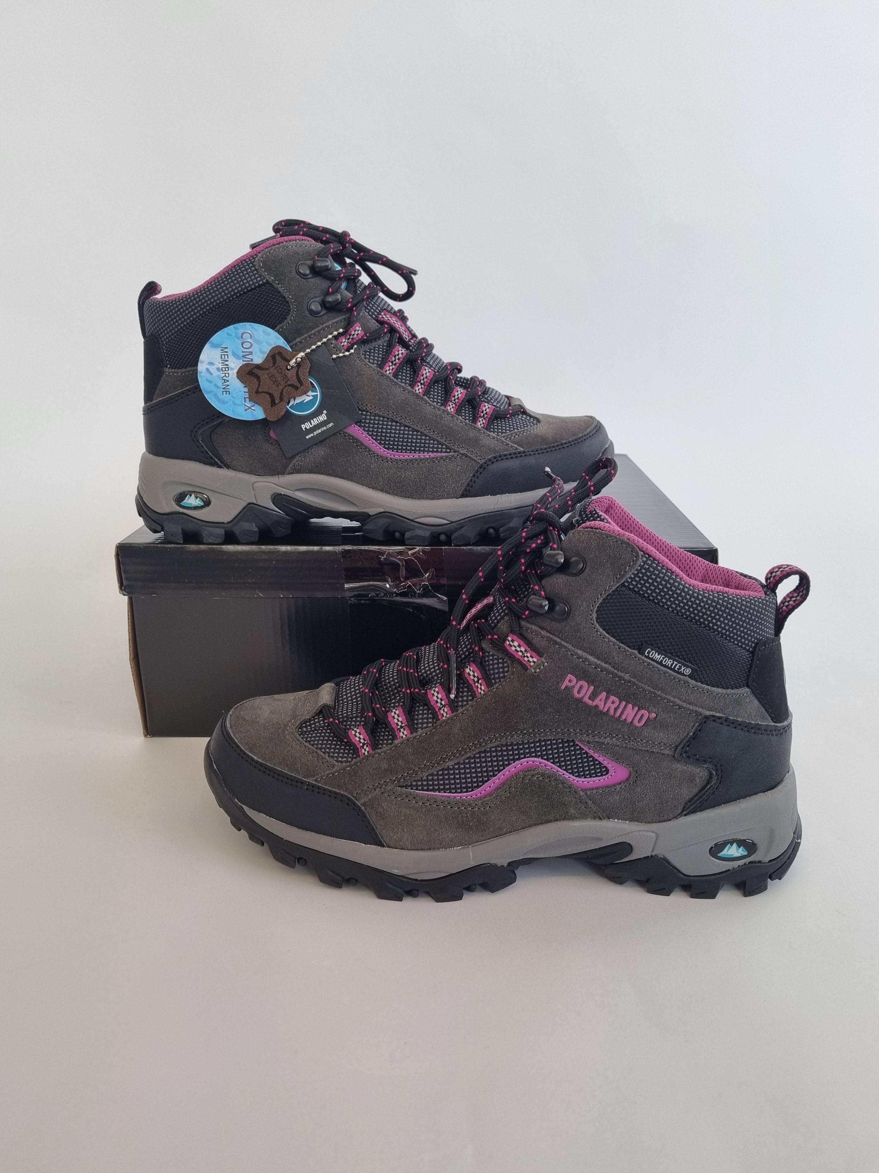 Trekking boots by Polarino Trekking boots by Polarino